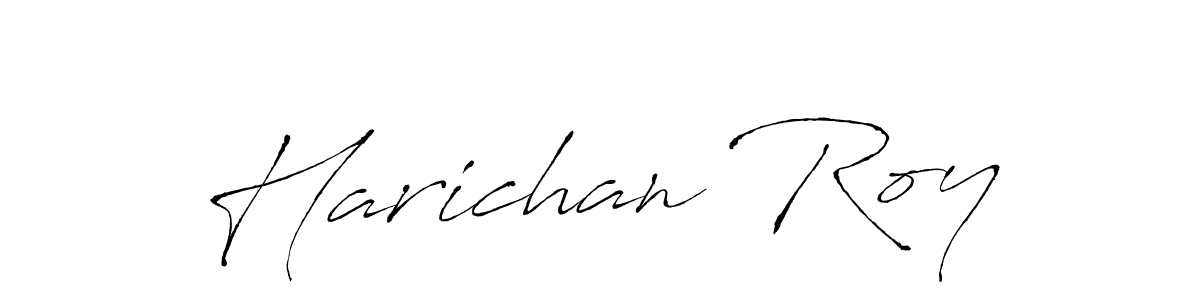 Similarly Antro_Vectra is the best handwritten signature design. Signature creator online .You can use it as an online autograph creator for name Harichan Roy. Harichan Roy signature style 6 images and pictures png