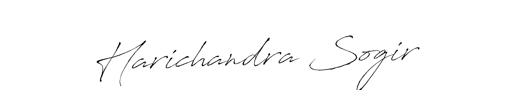 Create a beautiful signature design for name Harichandra Sogir. With this signature (Antro_Vectra) fonts, you can make a handwritten signature for free. Harichandra Sogir signature style 6 images and pictures png