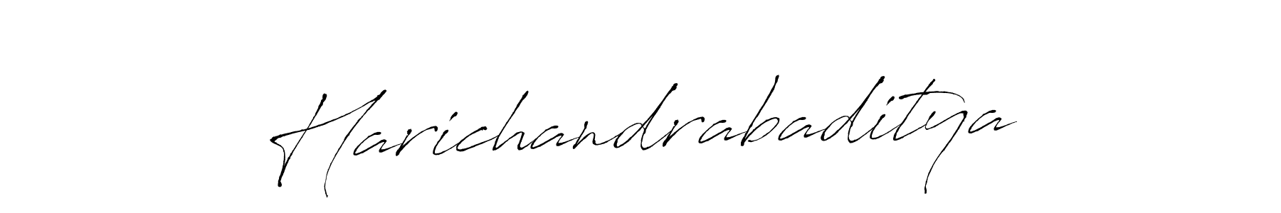 How to make Harichandrabaditya signature? Antro_Vectra is a professional autograph style. Create handwritten signature for Harichandrabaditya name. Harichandrabaditya signature style 6 images and pictures png