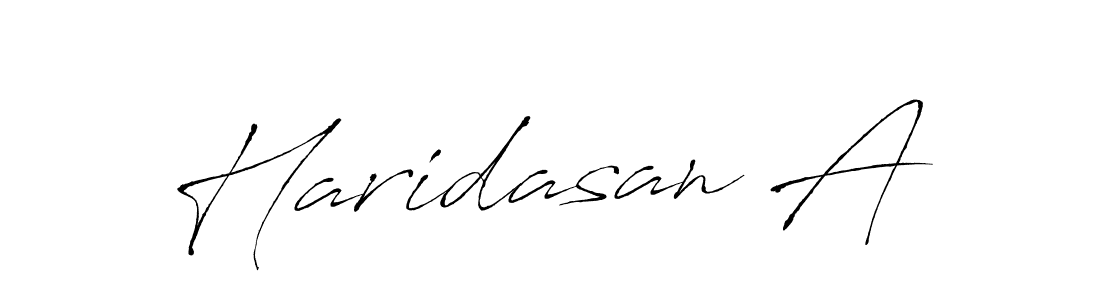 Make a beautiful signature design for name Haridasan A. Use this online signature maker to create a handwritten signature for free. Haridasan A signature style 6 images and pictures png