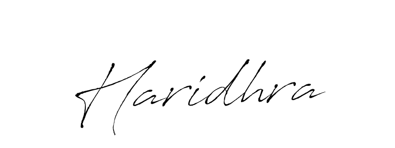 Haridhra stylish signature style. Best Handwritten Sign (Antro_Vectra) for my name. Handwritten Signature Collection Ideas for my name Haridhra. Haridhra signature style 6 images and pictures png