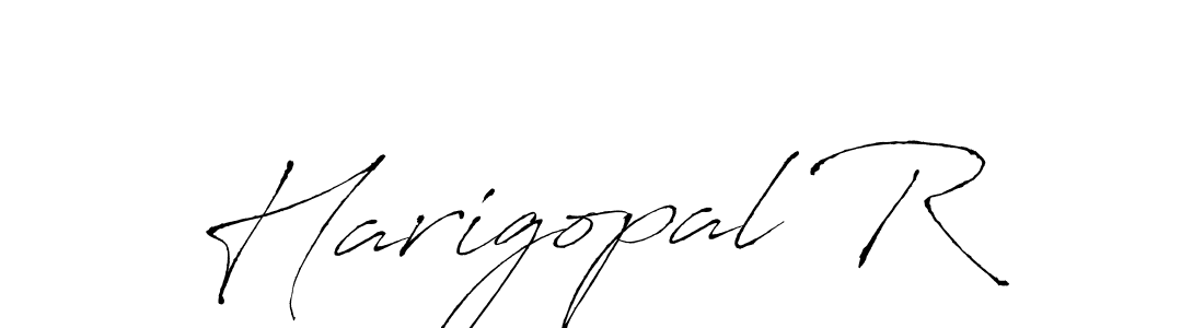 The best way (Antro_Vectra) to make a short signature is to pick only two or three words in your name. The name Harigopal R include a total of six letters. For converting this name. Harigopal R signature style 6 images and pictures png