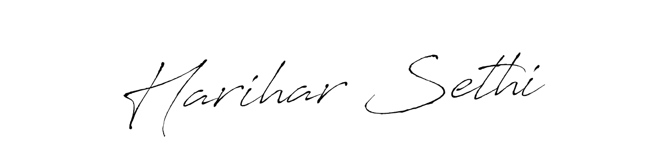 Use a signature maker to create a handwritten signature online. With this signature software, you can design (Antro_Vectra) your own signature for name Harihar Sethi. Harihar Sethi signature style 6 images and pictures png