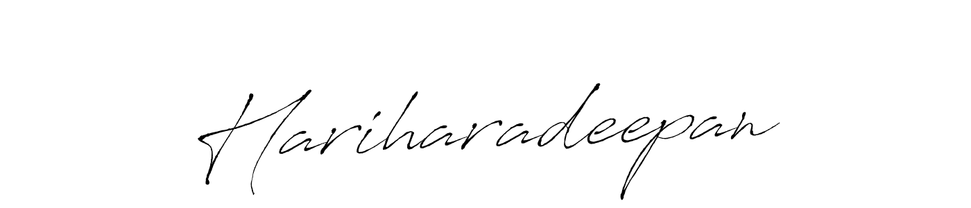 You can use this online signature creator to create a handwritten signature for the name Hariharadeepan. This is the best online autograph maker. Hariharadeepan signature style 6 images and pictures png