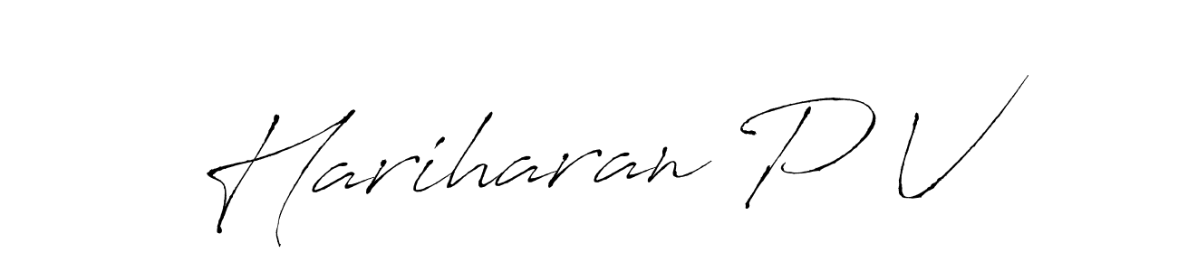 How to Draw Hariharan P V signature style? Antro_Vectra is a latest design signature styles for name Hariharan P V. Hariharan P V signature style 6 images and pictures png