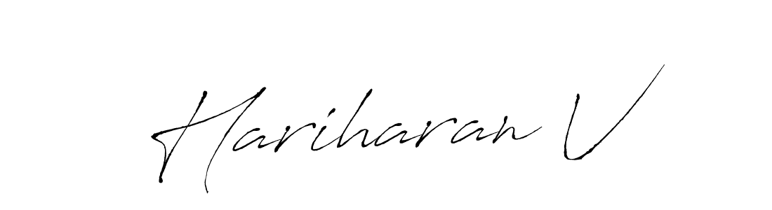 Best and Professional Signature Style for Hariharan V. Antro_Vectra Best Signature Style Collection. Hariharan V signature style 6 images and pictures png