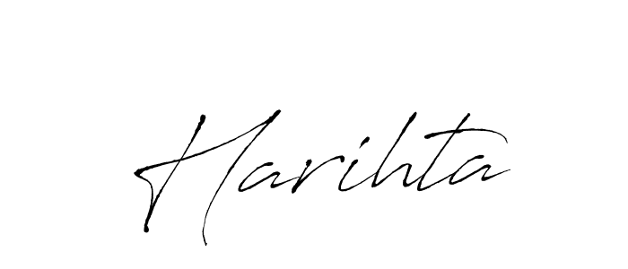 The best way (Antro_Vectra) to make a short signature is to pick only two or three words in your name. The name Harihta include a total of six letters. For converting this name. Harihta signature style 6 images and pictures png