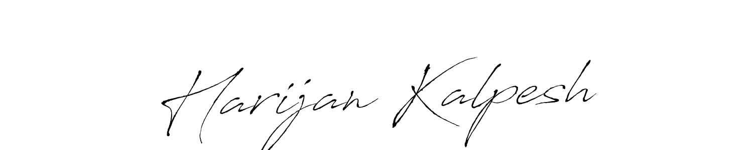 How to make Harijan Kalpesh signature? Antro_Vectra is a professional autograph style. Create handwritten signature for Harijan Kalpesh name. Harijan Kalpesh signature style 6 images and pictures png