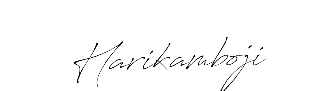 The best way (Antro_Vectra) to make a short signature is to pick only two or three words in your name. The name Harikamboji include a total of six letters. For converting this name. Harikamboji signature style 6 images and pictures png