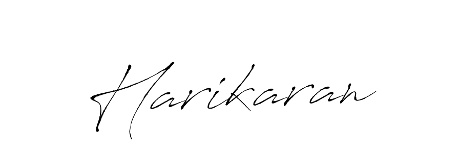 How to make Harikaran signature? Antro_Vectra is a professional autograph style. Create handwritten signature for Harikaran name. Harikaran signature style 6 images and pictures png