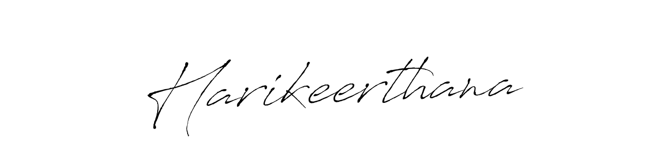 Make a beautiful signature design for name Harikeerthana. With this signature (Antro_Vectra) style, you can create a handwritten signature for free. Harikeerthana signature style 6 images and pictures png