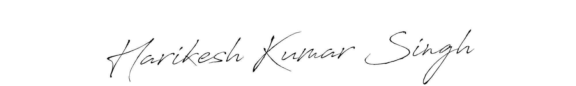 Also we have Harikesh Kumar Singh name is the best signature style. Create professional handwritten signature collection using Antro_Vectra autograph style. Harikesh Kumar Singh signature style 6 images and pictures png