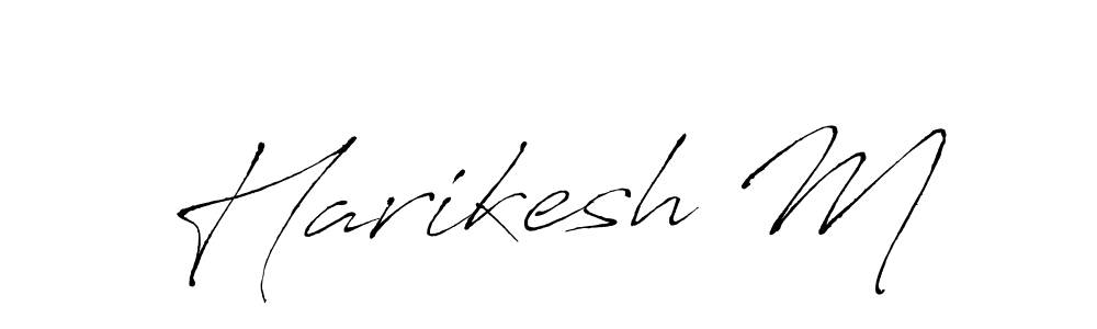 Similarly Antro_Vectra is the best handwritten signature design. Signature creator online .You can use it as an online autograph creator for name Harikesh M. Harikesh M signature style 6 images and pictures png