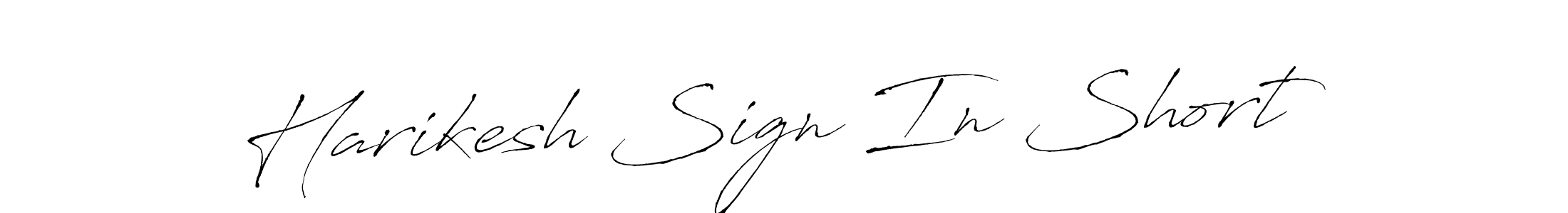 Harikesh Sign In Short stylish signature style. Best Handwritten Sign (Antro_Vectra) for my name. Handwritten Signature Collection Ideas for my name Harikesh Sign In Short. Harikesh Sign In Short signature style 6 images and pictures png