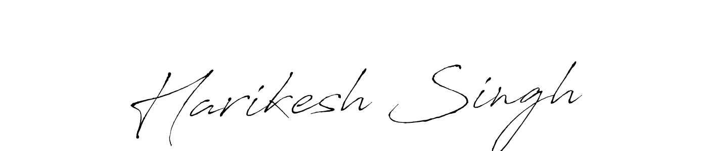 Design your own signature with our free online signature maker. With this signature software, you can create a handwritten (Antro_Vectra) signature for name Harikesh Singh. Harikesh Singh signature style 6 images and pictures png