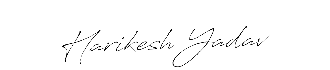 How to make Harikesh Yadav name signature. Use Antro_Vectra style for creating short signs online. This is the latest handwritten sign. Harikesh Yadav signature style 6 images and pictures png