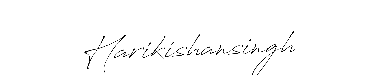 Harikishansingh stylish signature style. Best Handwritten Sign (Antro_Vectra) for my name. Handwritten Signature Collection Ideas for my name Harikishansingh. Harikishansingh signature style 6 images and pictures png