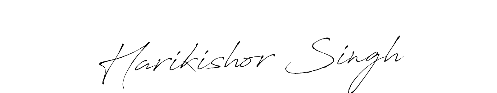 This is the best signature style for the Harikishor Singh name. Also you like these signature font (Antro_Vectra). Mix name signature. Harikishor Singh signature style 6 images and pictures png