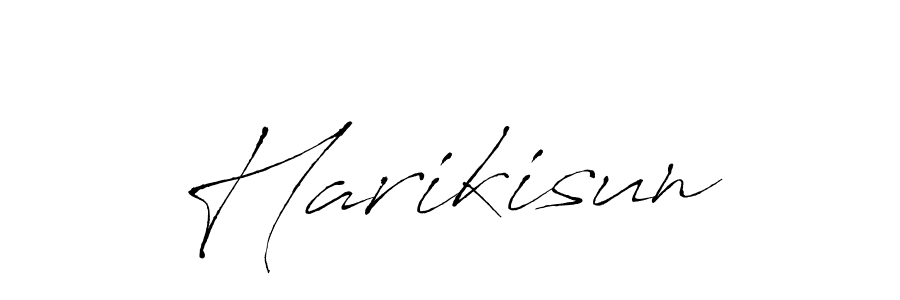 Make a beautiful signature design for name Harikisun. With this signature (Antro_Vectra) style, you can create a handwritten signature for free. Harikisun signature style 6 images and pictures png