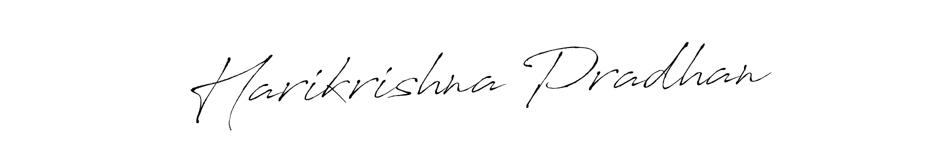 Harikrishna Pradhan stylish signature style. Best Handwritten Sign (Antro_Vectra) for my name. Handwritten Signature Collection Ideas for my name Harikrishna Pradhan. Harikrishna Pradhan signature style 6 images and pictures png