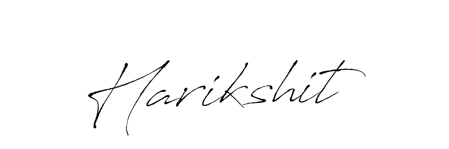 How to make Harikshit signature? Antro_Vectra is a professional autograph style. Create handwritten signature for Harikshit name. Harikshit signature style 6 images and pictures png