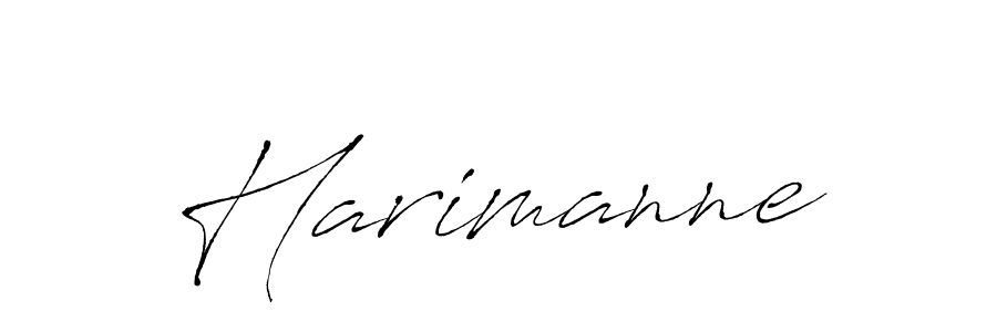 How to Draw Harimanne signature style? Antro_Vectra is a latest design signature styles for name Harimanne. Harimanne signature style 6 images and pictures png