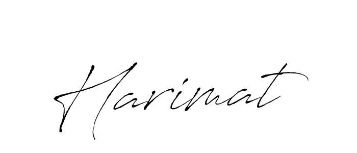 Use a signature maker to create a handwritten signature online. With this signature software, you can design (Antro_Vectra) your own signature for name Harimat. Harimat signature style 6 images and pictures png