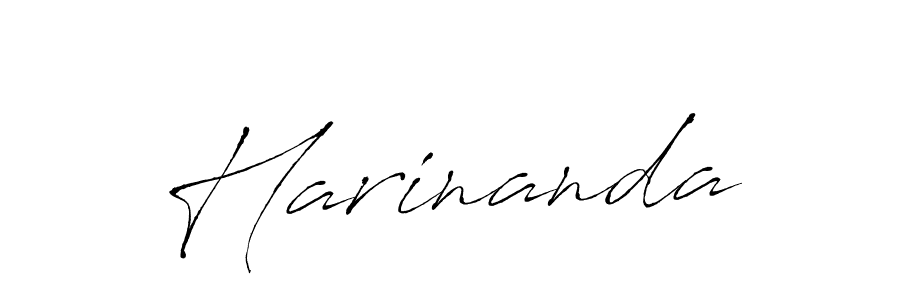 You should practise on your own different ways (Antro_Vectra) to write your name (Harinanda) in signature. don't let someone else do it for you. Harinanda signature style 6 images and pictures png