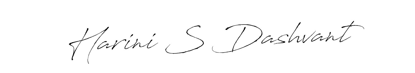 Also we have Harini S Dashvant name is the best signature style. Create professional handwritten signature collection using Antro_Vectra autograph style. Harini S Dashvant signature style 6 images and pictures png