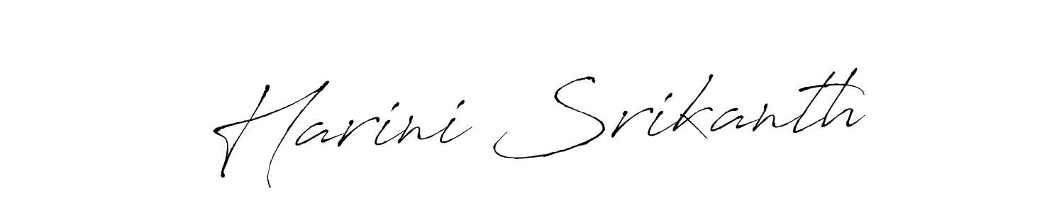 It looks lik you need a new signature style for name Harini Srikanth. Design unique handwritten (Antro_Vectra) signature with our free signature maker in just a few clicks. Harini Srikanth signature style 6 images and pictures png