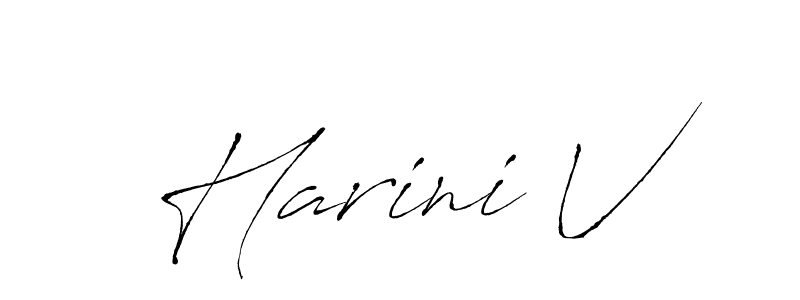 if you are searching for the best signature style for your name Harini V. so please give up your signature search. here we have designed multiple signature styles  using Antro_Vectra. Harini V signature style 6 images and pictures png