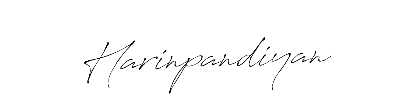 Design your own signature with our free online signature maker. With this signature software, you can create a handwritten (Antro_Vectra) signature for name Harinpandiyan. Harinpandiyan signature style 6 images and pictures png
