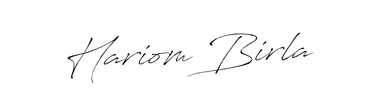 if you are searching for the best signature style for your name Hariom Birla. so please give up your signature search. here we have designed multiple signature styles  using Antro_Vectra. Hariom Birla signature style 6 images and pictures png