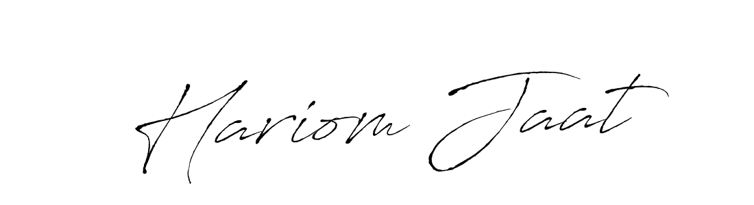 It looks lik you need a new signature style for name Hariom Jaat. Design unique handwritten (Antro_Vectra) signature with our free signature maker in just a few clicks. Hariom Jaat signature style 6 images and pictures png