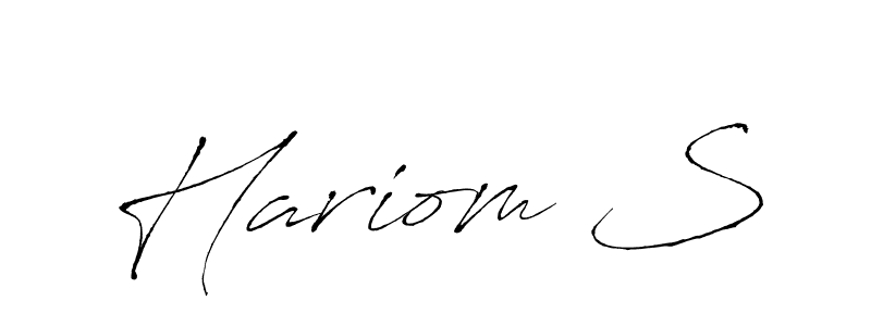 Here are the top 10 professional signature styles for the name Hariom S. These are the best autograph styles you can use for your name. Hariom S signature style 6 images and pictures png