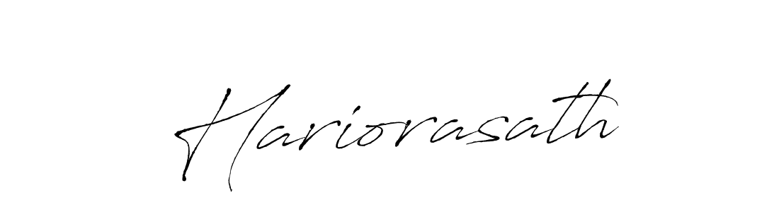 How to make Hariorasath name signature. Use Antro_Vectra style for creating short signs online. This is the latest handwritten sign. Hariorasath signature style 6 images and pictures png