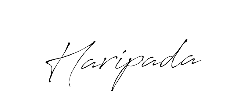 How to make Haripada signature? Antro_Vectra is a professional autograph style. Create handwritten signature for Haripada name. Haripada signature style 6 images and pictures png