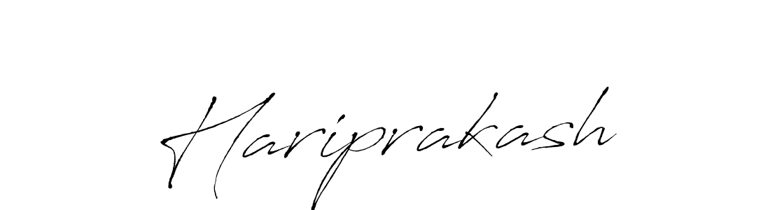 Also we have Hariprakash name is the best signature style. Create professional handwritten signature collection using Antro_Vectra autograph style. Hariprakash signature style 6 images and pictures png