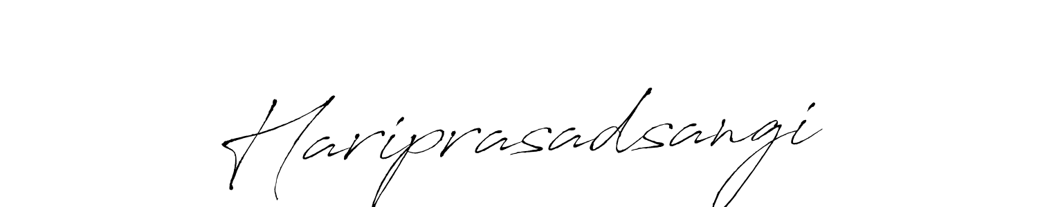 You can use this online signature creator to create a handwritten signature for the name Hariprasadsangi. This is the best online autograph maker. Hariprasadsangi signature style 6 images and pictures png