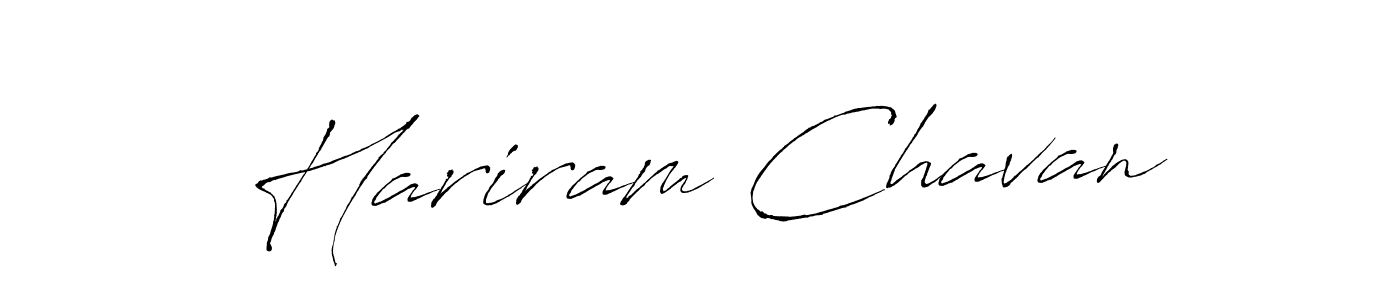 The best way (Antro_Vectra) to make a short signature is to pick only two or three words in your name. The name Hariram Chavan include a total of six letters. For converting this name. Hariram Chavan signature style 6 images and pictures png