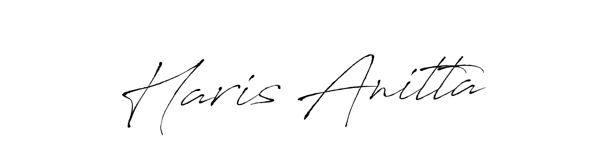 Once you've used our free online signature maker to create your best signature Antro_Vectra style, it's time to enjoy all of the benefits that Haris Anitta name signing documents. Haris Anitta signature style 6 images and pictures png