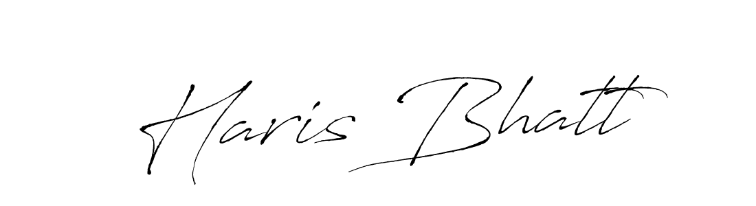 It looks lik you need a new signature style for name Haris Bhatt. Design unique handwritten (Antro_Vectra) signature with our free signature maker in just a few clicks. Haris Bhatt signature style 6 images and pictures png