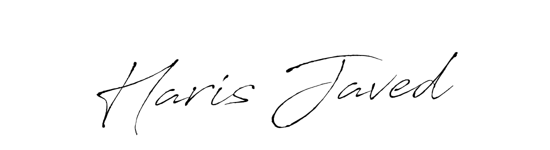 Design your own signature with our free online signature maker. With this signature software, you can create a handwritten (Antro_Vectra) signature for name Haris Javed. Haris Javed signature style 6 images and pictures png