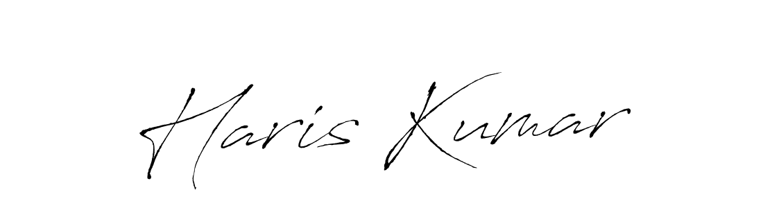 Also we have Haris Kumar name is the best signature style. Create professional handwritten signature collection using Antro_Vectra autograph style. Haris Kumar signature style 6 images and pictures png