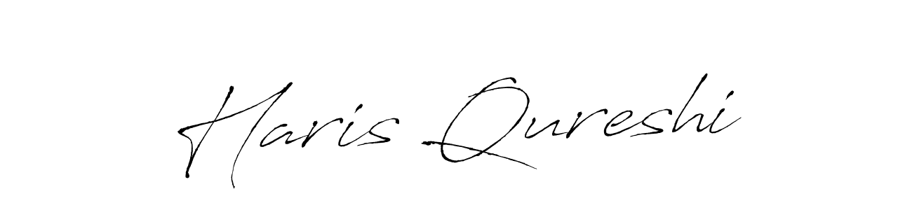 You should practise on your own different ways (Antro_Vectra) to write your name (Haris Qureshi) in signature. don't let someone else do it for you. Haris Qureshi signature style 6 images and pictures png