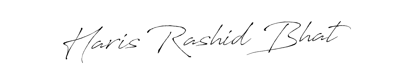 It looks lik you need a new signature style for name Haris Rashid Bhat. Design unique handwritten (Antro_Vectra) signature with our free signature maker in just a few clicks. Haris Rashid Bhat signature style 6 images and pictures png