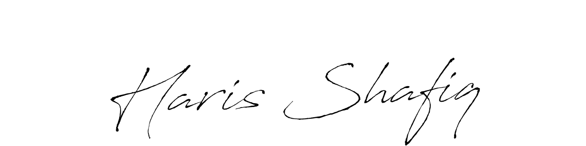 The best way (Antro_Vectra) to make a short signature is to pick only two or three words in your name. The name Haris Shafiq include a total of six letters. For converting this name. Haris Shafiq signature style 6 images and pictures png