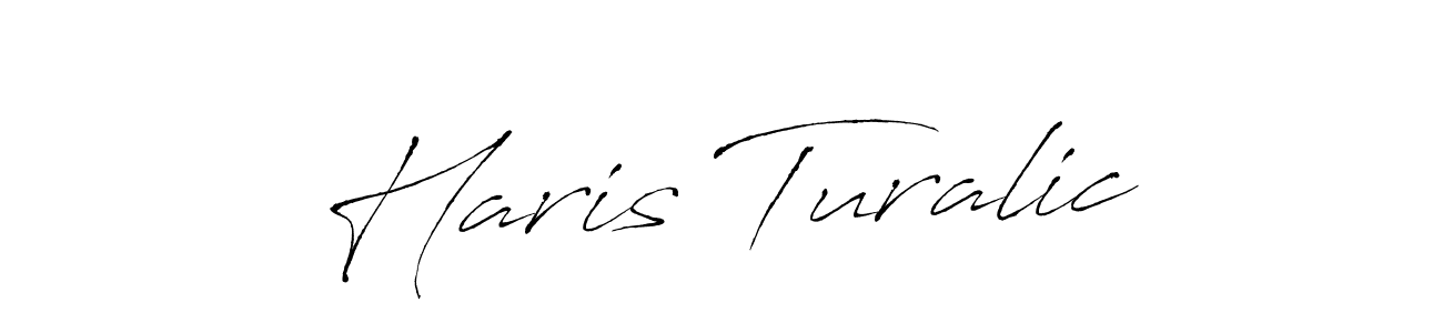 Also we have Haris Turalic name is the best signature style. Create professional handwritten signature collection using Antro_Vectra autograph style. Haris Turalic signature style 6 images and pictures png