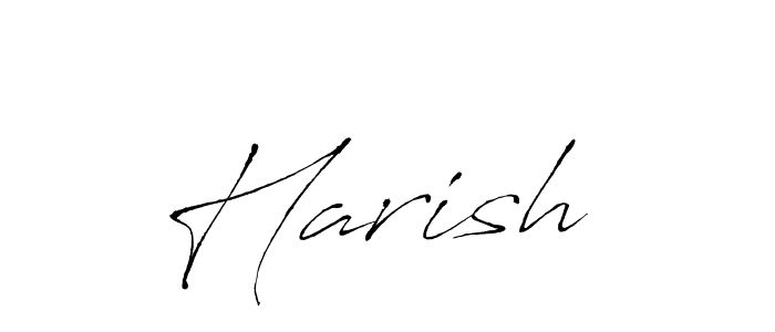 Use a signature maker to create a handwritten signature online. With this signature software, you can design (Antro_Vectra) your own signature for name Harish . Harish  signature style 6 images and pictures png