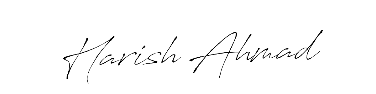 Use a signature maker to create a handwritten signature online. With this signature software, you can design (Antro_Vectra) your own signature for name Harish Ahmad. Harish Ahmad signature style 6 images and pictures png